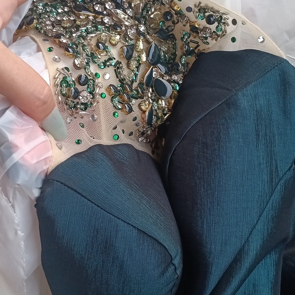 Alyce paris emerald dress size 6 - Picture 15 of 16